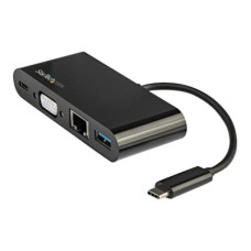 USB-C VGA Multiport Adapter - PD Charging 60W USB 3.0 GbE