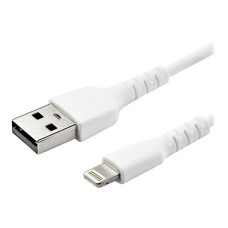 6.6 ft USB to Lightning Cable - Apple MFi Certified - White - StarTech.com