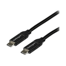 2m USB C to USB C Cable w/ 5A PD - USB 2.0 USB-IF Certified
