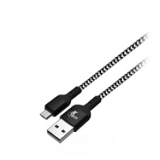 USB 2.0 A m to micro-USB B m braided cable XTC-366 - Xtech 