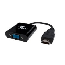 Xtech adaptador HDMI macho a VGA hembra para video HD1080P 