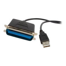 StarTech.com 6 ft. 1.8 m USB to Parallel Port Adapter IEEE-1284 Male/Male - USB to Centronics Cable 