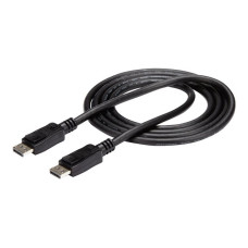 Cable DisplayPort con Latches de Bloqueo para Monitor 2x Macho DP 1,8mts DISPLPORT6L - StarTech.com