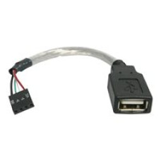 Cable de 15cm Adaptador Extensor USB 2.0 a IDC 4 pines - StarTech.com 
