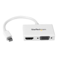 StarTech.com Mini DisplayPort to HDMI and VGA Adapter Mini DisplayPort Multiport Hub for Your HDMI o