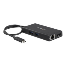 Adaptador Multipuertos USB-C con HDMI de 4K 2 Puertos USB-A y Power Delivery de 60W DKT30CHPD - StarTech.com