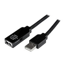 StarTech.com 20m USB 2.0 Active Extension Cable M/F - USB extension cable - USB M to USB F - USB 2.0