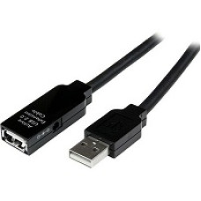 Cable de 25mts USB 2.0 de Extensión Activo Macho a Hembra USB2AAEXT25M - StarTech.com