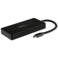 Caja USB 3.1 (10Gbps) USB-C para SSD M.2 SATA - Caja Externa Portátil para Disco USB Tipo C SM21BMU31CI3 - StarTech.com