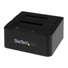 Docking Station eSATA USB 3.0 con UASP de 2 Bahías para Disco Duro o SSD SATA de 2,5" o 3,5" SDOCK2U33EB - StarTech.com