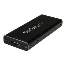 Gabinete Cofre Adaptador M.2 NGFF a USB 3.1 con Carcasa Protectora - Cofre de SSD M.2 para SSDs M.2 SATA SM21BMU31C3 - StarTech.com