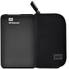 Kit Disco externo Elements 2TB + Funda de Transporte KT021XCL64 - Western Digital