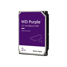 Disco Duro Purple para Sistemas de Videovigilancia 2TB SATA 6Gb/s 3.5" WD22PURZ - Western Digital