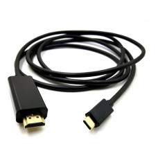 Xtech adaptador USB-C macho a HDMI macho color negro 