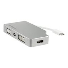 StarTech.com Travel A/V Adapter USB-C to VGA DVI HDMI Mini D