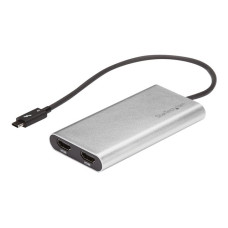 StarTech.com Thunderbolt 3 Dual HDMI Adapter - 4K 60Hz - Mac