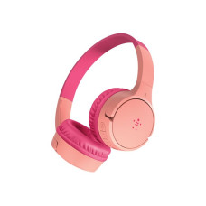 Audífono Inalámbrico Bluetooth Conector 3,5mm Rosa para Niños AUD002btPK - Belkin