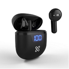 KX KTE-006BK Erbds Wls-BT 12hr in-ear TWS W/Charg.case Black