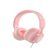 Auriculares para Niños con Micrófono y Tecnología de Limitación de Volumen Rosa XTH-355 - Xtech