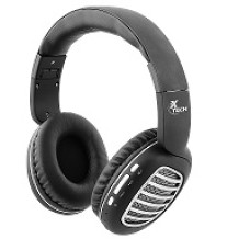 Xtech Audifonos bluetooth palladium negro silver Vol/Mic 