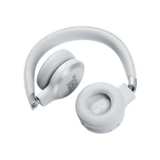 JBL Audifonos BT On-ear Noise-Cancel Live 460NC Blanco 