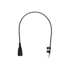Jabra Corp Cable Quick Disconnect to RJ-9 Straight Cord