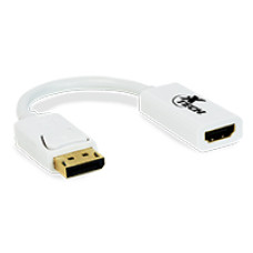 XTECH ADAPTADOR DE DiSPLAY PORT MACHO A HDMi HEMBRA