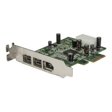 StarTech.com 3 Port 2b 1a Low Profile 1394 PCI Epress FireW