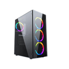 Morpheus Gabinete JX188-10 Gamer 3 Fan frontal RGB ATX 1 FT