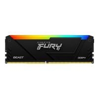 Memoria RAM 8GB 3200 MT/S DDR4 Dimm FURY Beast RGB KF432C16BB2A/8 - Kingston Fury