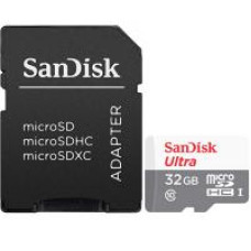 SanDisk MIcroSDHC 32gb ULTRA w/adapt USH-1 C10 Android 100MB