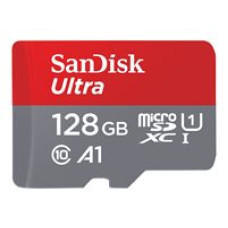 SanDisk microSDHC 128GB Ultra w/adapter for Android C1/U1/A1