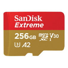 Tarjeta de Memoria Extreme microSDXC 256GB SDSQXAV-256G-GN6MA - SANDISK