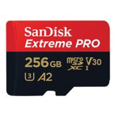 Tarjeta Extreme Pro microSD 256GB UHSI C10 A2 U3 V30 SDSQXCD-256G-GN6MA - SanDisk