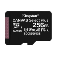 KNG 256GB microSDHC+AD CL10 UHS-I Canvas Select Plus