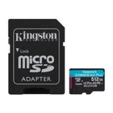 KNG 512GB microSD Canvas Go Plus 170/90MB/s Incluye Adaptad