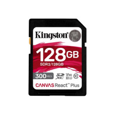 Tarjeta de memoria SD 128GB Canvas React Plus SDR2/128GB - Kingston