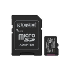 Flash Memory Cards - 64GB microSD Canvas Select - Kingston
