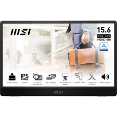 Monitor Portátil Pro MP161 E2 15.6" USB-C/Mini HDMI 192 824142340837 - MSI