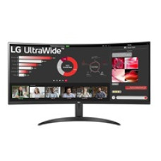 Monitor 34" Curvo UltraWide 3440x1440 HDMI/DP 10 34WR50QC-B - LG