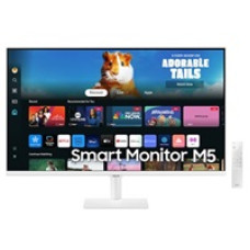 Monitor 27" FHD 60Hz Plano Smart HDMI/USB/WIFI/BT/AUDIO Blanco LS27DM501ELXZS - Samsung