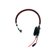 Jabra Evolve 40 MS mono Headset on-ear - wired - USB 3.5 mm jack