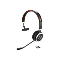 Jabra Evolve 65 UC mono Headset on-ear - convertible - Bluetooth - wireless - NFC - USB