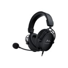 Hyperx Cloud Alpha Gaming Headset Blackout con cable y micro