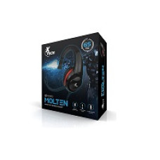 Xtech Molten Mono Chat Hdst Gaming Wrd 3.5mm B/Red XTH-520RD