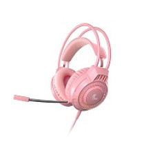 Audífono Gamer Cableado 3.5mm + USB Color Pink XTH-564 - XTECH