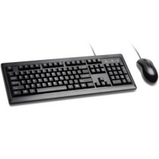 KNS Combo Teclado+Mouse alámbrico for life desktop BLACK USB