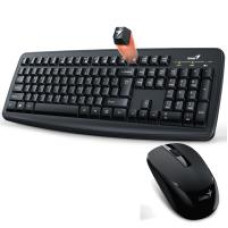 Genius Kit Smart KM-8100 Teclado y Mouse Inalambrico Negro