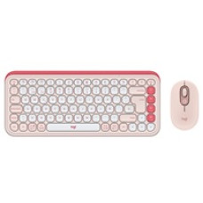 Logitech Combo inalambrico POP Icon Rosado Espanol Logitech Combo inalambrico POP Icon Rosado Espanol