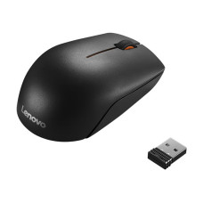 Lenovo Mouse 300 Wireless, mouse inalambrico Negro